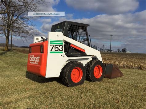 shipping weight of 753 bobcat skid steer|bobcat skid steer 753 specifications.